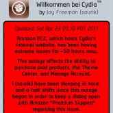 Cydia – Server macht Probleme, keine Käufe mehr möglich (temporär)